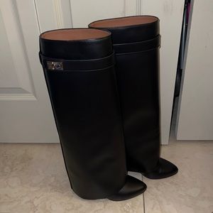 COPY - Black Givenchy Shark Lock Boot